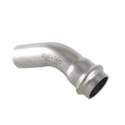 Угольник 45° вн.-наруж. нерж. сталь 22