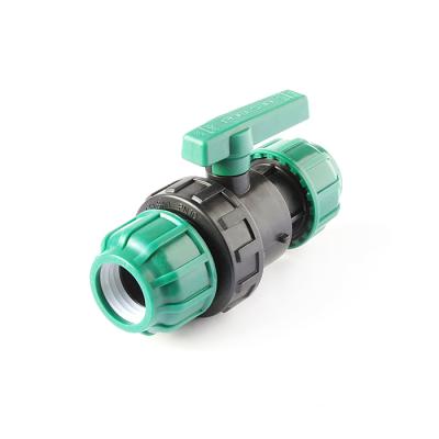 Кран шаровой разъемн.ПЭ 25