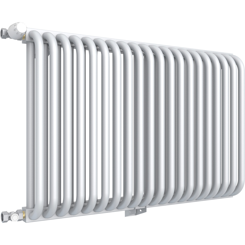 ROMMER RST 2175/10 радиатор стальной 2 трубчатый нижнее правое подключение RAL9016