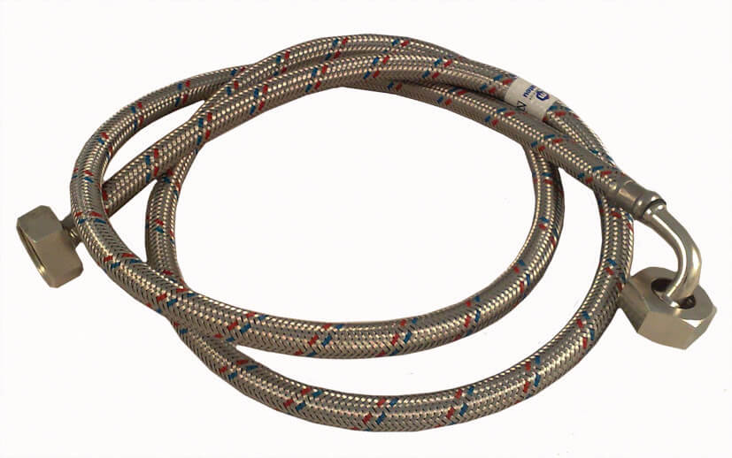 Шланг заливной в стальной оплетке 3 м 