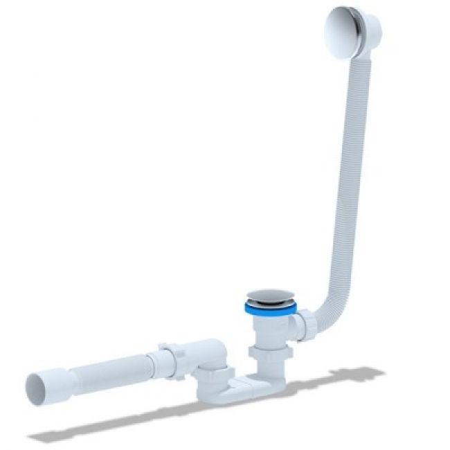 Обвязка на ванну 1 1/2*40*50 плоск с вып. click-clack и переливом ANI EC055