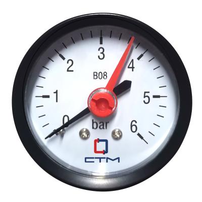 Манометр радиального подключения 1/4 до 6 бар СТМ