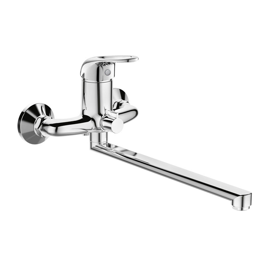 Смес. DEVIDA серия URBI ванна, с поворотным изливом и встроенным поворотным дивертором DVL0723-07