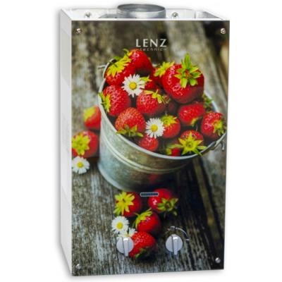 Газовый проточный водонагреватель LENZ TECHNIC 10L Ягода