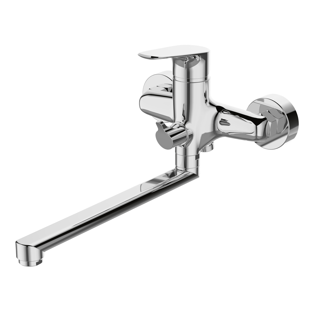 Смес. DEVIDA серия ARBO ванна, с поворотным изливом и встроенным поворотным дивертором DVS1023-12