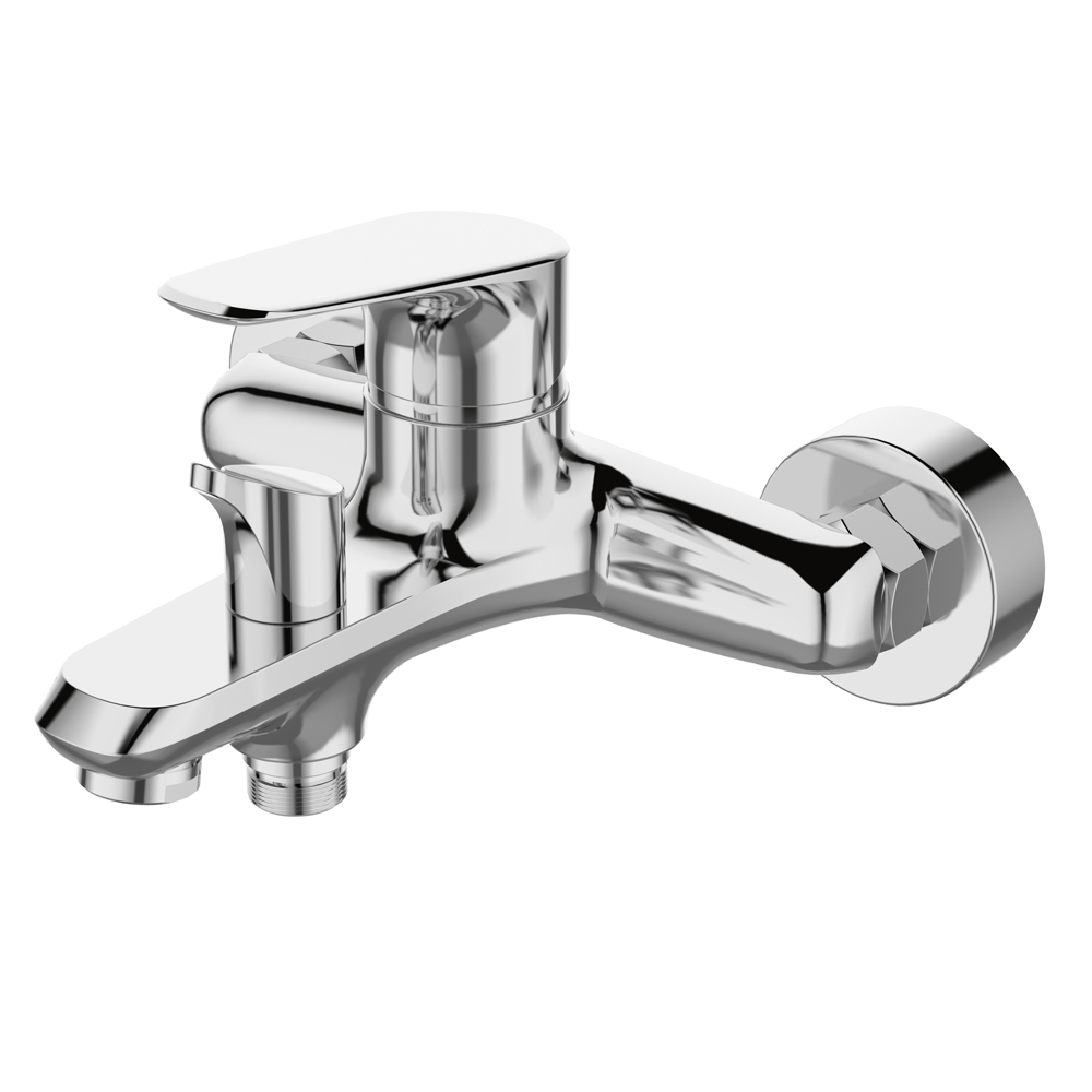 Смес. DEVIDA серия ARBO ванна, с литым корпусом-изливом и поворотным дивертором DVS1025-12