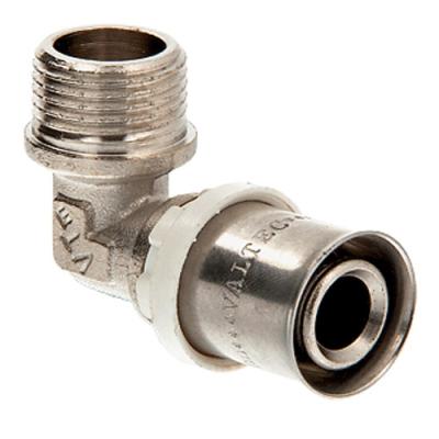 Угольник с нар.рез.16х3/4 пресс