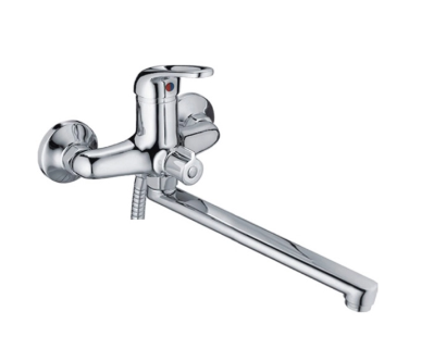 Смеситель для ванны и раковины 35к L2239-B Ledeme с отв L-нос, силумин