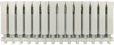 Радиатор алюминиевый Global ISEO бок. подкл. 350 - 14 секций 