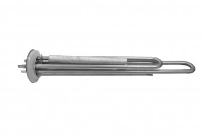 ТЭН RF 1300W, прижимной фланец 64 мм, нерж, М4 под анод, пр-во Италия (10047)
