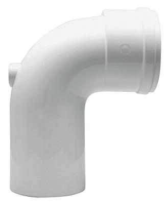 Отвод D 80 угол 90 M/F (без логотипа)