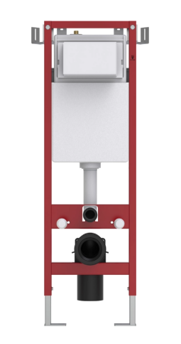 Система инсталляции WAVE без кнопки, МЕХАНИКА, 380 мм