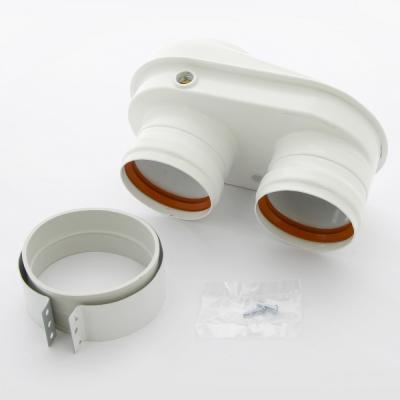 Адаптер моноблочный ROMMER для перехода на двухтрубную систему 80/80