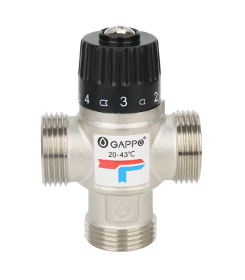 Клапан термостатический смесительный 3/4" (35-60 гр)