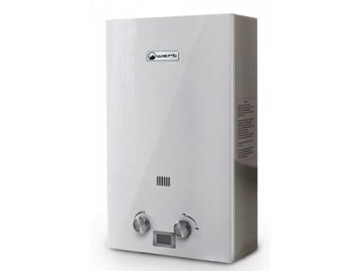 Газовый проточный водонагреватель Wertrus 10EG Белое стекло