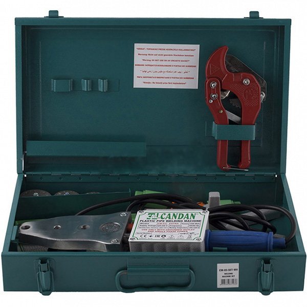 Сварочный аппарат CANDAN CM-03 SET набор (20.25.32.40) (WV) 750+750 Watt
