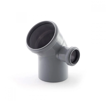 110 отвод угол 45 с выходом 50 правый ПП ПОЛИТЭК