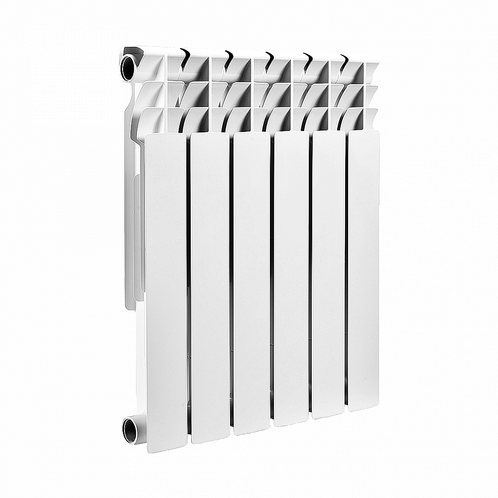 Радиатор алюминиевый SMART Install Easy One 500, 565x78x76мм, 10 секций, 16бар 