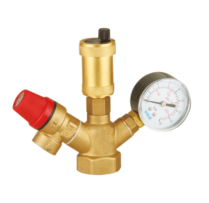 Группа безопасности котла 1" 3 бар мини ViEiR